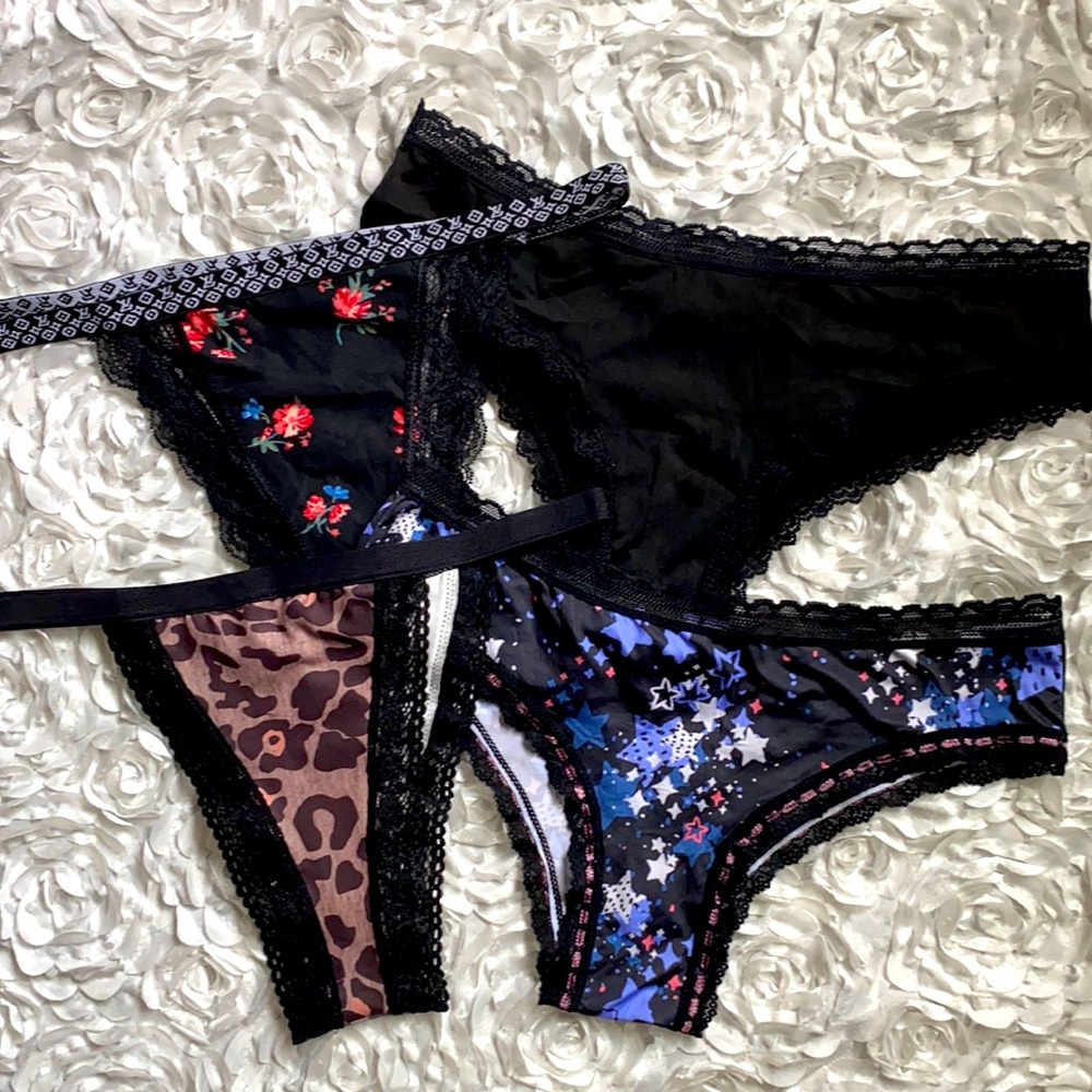 . Bundle of 4 new panties size small